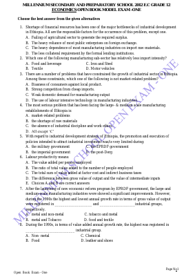 Grade 12 Economics Model Exam 2012 E.C.pdf